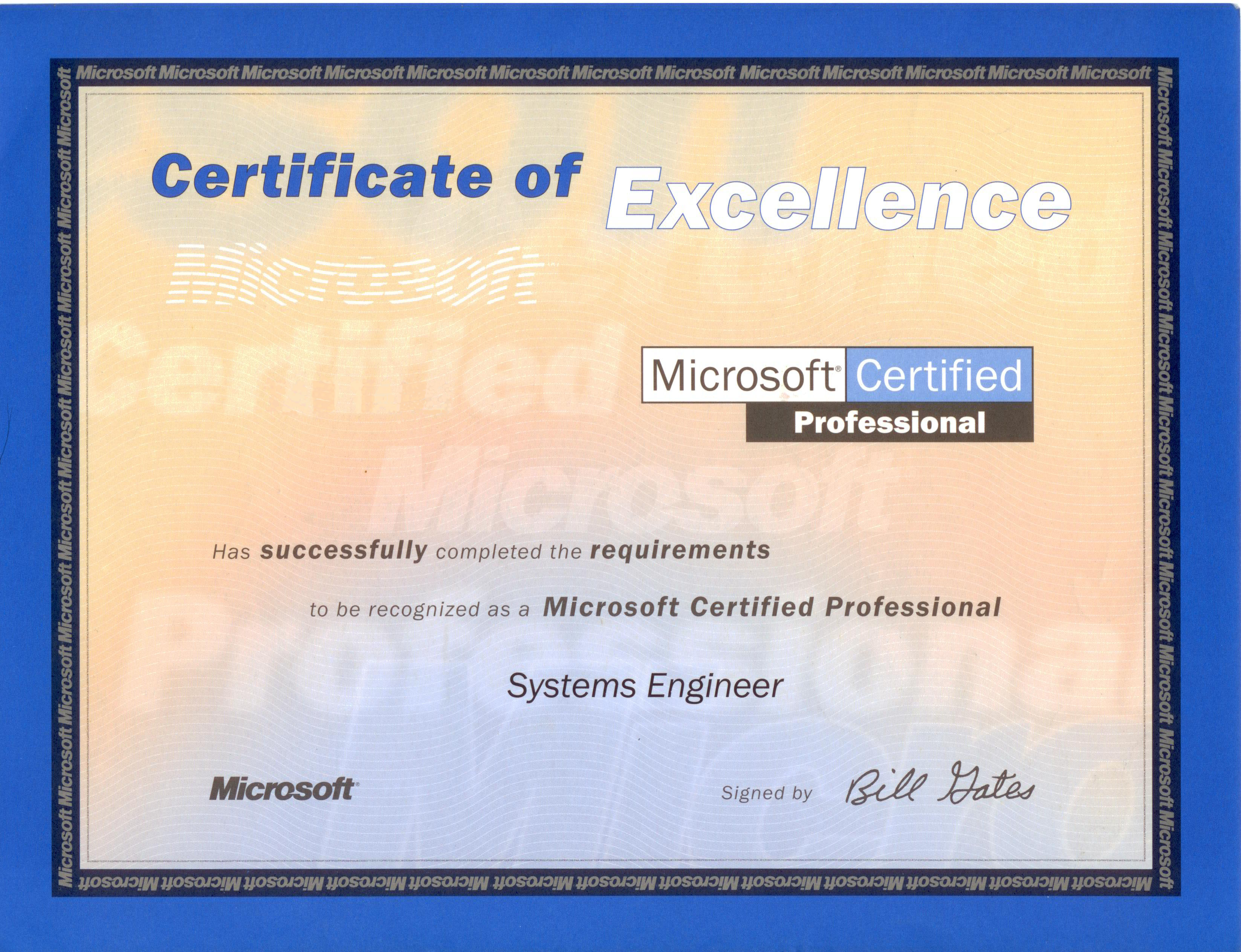 MCSE SystemEng